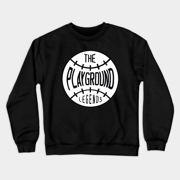 Playground Legends Baseball Logo Crewneck Sweatshirt by jonnyfastball